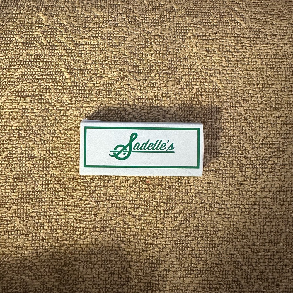 Sadelle's NYC toothpick holder